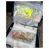 Huge MUSKY and WALLEYE Fishing Collection - Thorne Bros Custom Rods, Reels, Tons of Lures, Tackle Boxes, Fishing Gear, Maps, Fish Finders, Other Tackle and Accessories