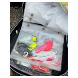 Huge MUSKY and WALLEYE Fishing Collection - Thorne Bros Custom Rods, Reels, Tons of Lures, Tackle Boxes, Fishing Gear, Maps, Fish Finders, Other Tackle and Accessories