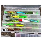 Huge MUSKY and WALLEYE Fishing Collection - Thorne Bros Custom Rods, Reels, Tons of Lures, Tackle Boxes, Fishing Gear, Maps, Fish Finders, Other Tackle and Accessories