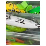 Huge MUSKY and WALLEYE Fishing Collection - Thorne Bros Custom Rods, Reels, Tons of Lures, Tackle Boxes, Fishing Gear, Maps, Fish Finders, Other Tackle and Accessories