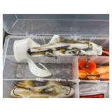 Huge MUSKY and WALLEYE Fishing Collection - Thorne Bros Custom Rods, Reels, Tons of Lures, Tackle Boxes, Fishing Gear, Maps, Fish Finders, Other Tackle and Accessories