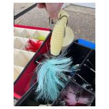 Huge MUSKY and WALLEYE Fishing Collection - Thorne Bros Custom Rods, Reels, Tons of Lures, Tackle Boxes, Fishing Gear, Maps, Fish Finders, Other Tackle and Accessories