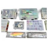 Huge MUSKY and WALLEYE Fishing Collection - Thorne Bros Custom Rods, Reels, Tons of Lures, Tackle Boxes, Fishing Gear, Maps, Fish Finders, Other Tackle and Accessories