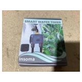 Insoma WiFi Water Timer for Garden Hose with Brass Inlet & Outlet,Smart Hose Timer with WiFi Hub, APP & Voice Control,Up to 20 Watering Plans, 2-Zone Sprinkler Drip Irrigation System Controller for Wa