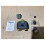 Insoma WiFi Water Timer for Garden Hose with Brass Inlet & Outlet,Smart Hose Timer with WiFi Hub, APP & Voice Control,Up to 20 Watering Plans, 2-Zone Sprinkler Drip Irrigation System Controller for Wa