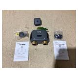 Insoma WiFi Water Timer for Garden Hose with Brass Inlet & Outlet,Smart Hose Timer with WiFi Hub, APP & Voice Control,Up to 20 Watering Plans, 2-Zone Sprinkler Drip Irrigation System Controller for Wa