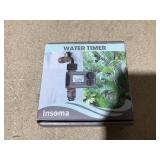 Insoma Outdoor Garden Hose Faucet Timers, Programmable Water Sprinkler Timer with Rain Delay/Manual/Automatic Drip Irrigation and Lawn Watering System for Yard, 1 Outlet