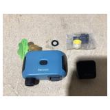 Denvest WiFi Water Timer with Brass Inlet, 1 Zone Smart Sprinkler Timer for Garden Hose Faucet, Hose Timers with WiFi Hub, Up to 20 Watering Plans, APP & Voice Control, Compatible with Alexa