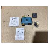 Denvest WiFi Water Timer with Brass Inlet, 1 Zone Smart Sprinkler Timer for Garden Hose Faucet, Hose Timers with WiFi Hub, Up to 20 Watering Plans, APP & Voice Control, Compatible with Alexa