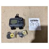 Insoma 2-Zone Sprinkler Timer, Programmable Garden Hose Timer with Auto/Manual/Rain Delay Modes | Water-Saving Irrigation Controller for Lawn, Yard & Drip Systems | Waterproof Design & Easy Setup