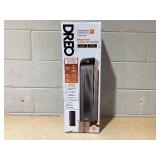 DREO Space Heater Indoor, 25" 11.5ft/s Fast Portable Room Heater with Remote and Thermostat, 3 Modes, Overheating & Tip-Over Protection, Electric Heaters for Indoor Use Large Room, Bedroom, Gold