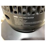 DREO Space Heater Indoor, 25" 11.5ft/s Fast Portable Room Heater with Remote and Thermostat, 3 Modes, Overheating & Tip-Over Protection, Electric Heaters for Indoor Use Large Room, Bedroom, Gold