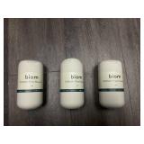 LOT OF 16 biom Mini Refillable Wipe Dispensers With Magnetic Lids