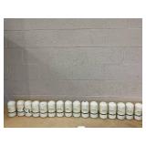 LOT OF 16 biom Mini Refillable Wipe Dispensers With Magnetic Lids