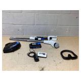 HART HLST011 40-Volt 12-inch String Trimmer Kit (1) 2.5Ah 40V Lithium-Ion Battery (1) Charger (Missing Hardware)