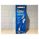 HART 20V 10" String Trimmer & Bazooka Blower Combo Kit(1) 2Ah Battery (1) Charger (Missing Hardware)