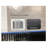 Mainstays Pillow Top Futon, Charcoal Twin