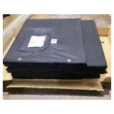 Mainstays Pillow Top Futon, Charcoal Twin