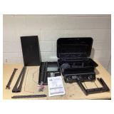 Expert Grill 3-Burner Propane Gas Grill with Wheels and Side Shelves, Black (Maybe Missing Hardware, Missing Part #8)