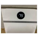 DREO 1500W Smart Wall Mount Ceramic Heater, Furnace, w/Remote 30° Oscillation, Adj Thermostat, Remote, Bedroom, Office, White