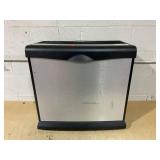 AIRCARE VALIANT -Gal. Cool Mist Evaporative Whole House Humidifier for 4,000 sq. ft., Brushed Nickel (Used, Missing Front Right Wheel)