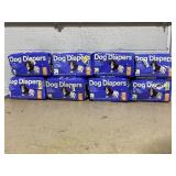 LOT OF 8 up&up Dog Diapers Size X-Small 10" To 12" Waist Up To 10 Lb.