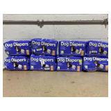 LOT OF 8 up&up Dog Diapers Size X-Small 10" To 12" Waist Up To 10 Lb.