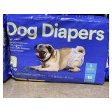LOT OF 6 up&up Dog Diapers Size Small 12" To 19" Waist From 10-35 Lb.