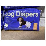 LOT OF 8 up&up Dog Diapers Size X-Small 10" To 12" Waist Up To 10 Lb.