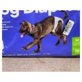 LOT OF 6 up&up Dog Diapers Size Medium 19" To 28" Waist From 35-70 Lb.