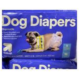 LOT OF 8 up&up Dog Diapers Size Small 12" To 19" Waist From 10-35 Lb.