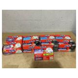 LOT OF 9 Hefty Trash Bags