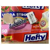 LOT OF 9 Hefty Trash Bags