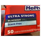 LOT OF 9 Hefty Trash Bags