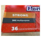 LOT OF 9 Hefty Trash Bags