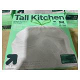 LOT OF 7 up&up Trash Bags