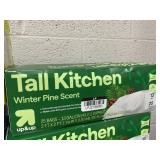 LOT OF 10 up&up Trash Bags