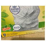 LOT OF 6 Glad Trash Bags