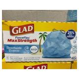 LOT OF 6 Glad Trash Bags