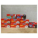 LOT OF 9 Hefty Trash Bags