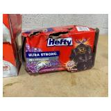 LOT OF 9 Hefty Trash Bags