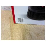 LOT OF 2 Honeywell HHF360B 1500W 360? Surround Indoor Heater Black: Portable Space Heater for Bedroom, ETL Listed, Fan Driven