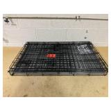 Boots & Barkley 2 Door Wire Collapsible Dog Crate - Black - Large Size 36"x23"x25"