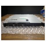 Dell PowerEdge R230 Server // Power supply: D250E-S0 // NIC: Broadcom NetXtreme Gigabit Ethernet (x2) // CPU: INTEL XEON E3-1220 V6 @ 3.0GHz // 8GB DDR4 RAM // NO HDs // missing bezel // includes CAB-