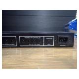 Sanus CAPTRT 1U rack-mount, 12-volt DC MultiVolt power supply designed for AV racks