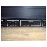 Sanus CAPTRT 1U rack-mount, 12-volt DC MultiVolt power supply designed for AV racks