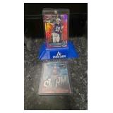 2022 Topps Bowman U Bo Nix rookie/2025 Panini By Storm Jaxson Dart