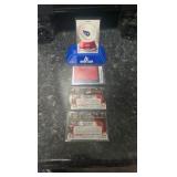 Donruss Cam Ward patch/ tom brady fleer 2002 13/18 / holiday edition Terrance Ferguson patch card / holiday edition Walter Nolel patch card