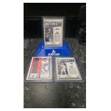 2025 Mosaic Sam Darnold Notorety/2025 Mosaic Drake Maye Notoriety/2025 Optic Bo Nix