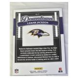 Lamar Jackson 2025 Panini Donruss Downtown #1 Jumbo - Baltimore Ravens Football Card